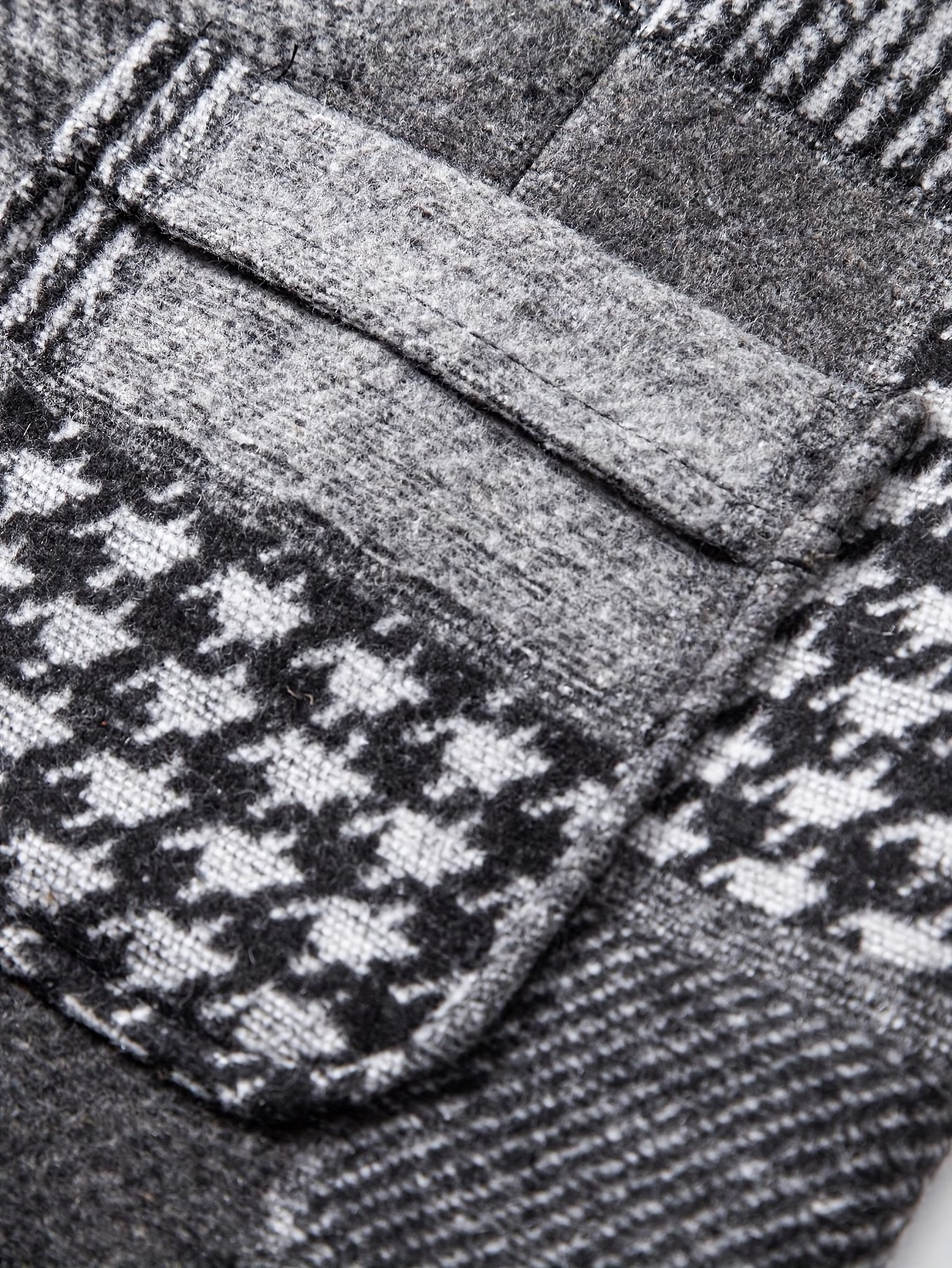 BERTRAND - HERRINGBONE PATCHWORK TWEED VEST