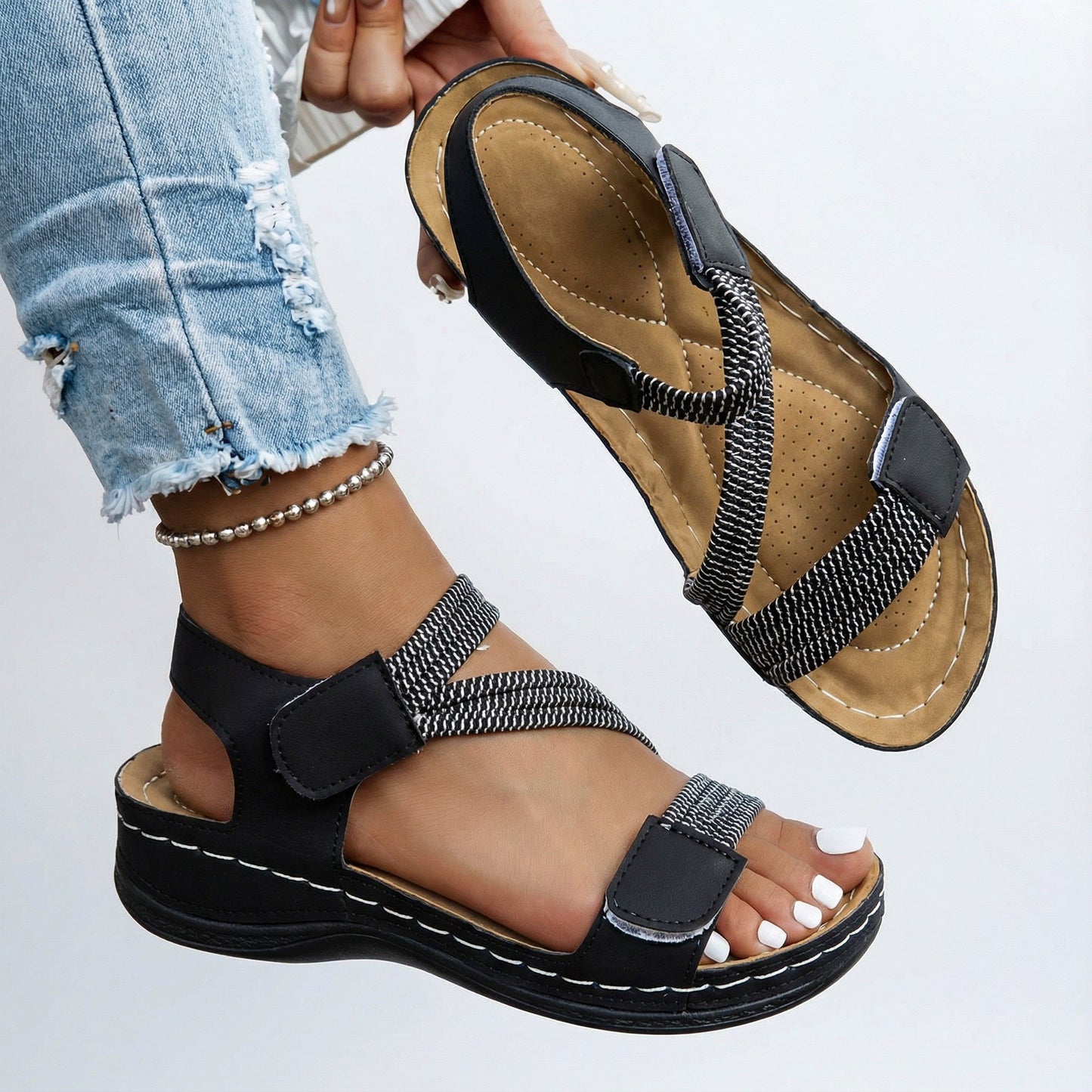 JUANITA - ORTHOPEDIC COMFORT SANDALS