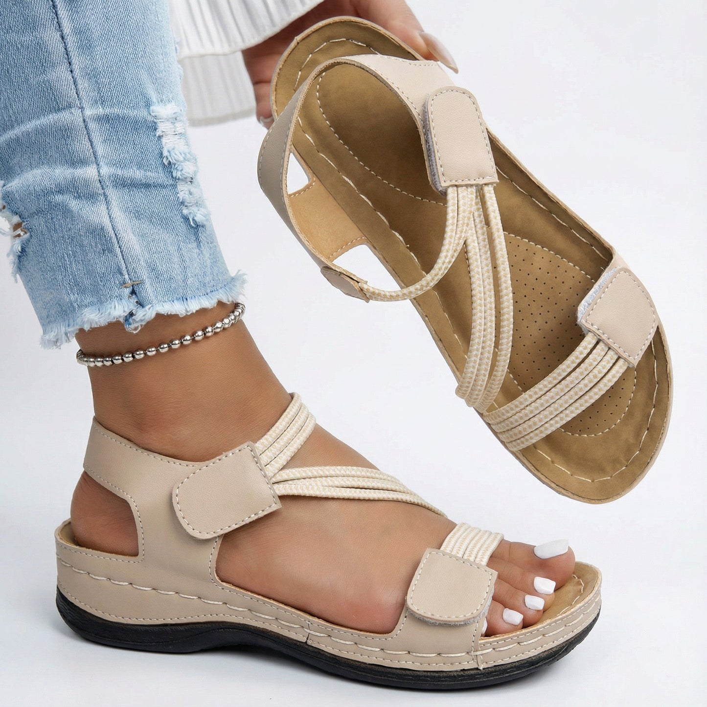 JUANITA - ORTHOPEDIC COMFORT SANDALS