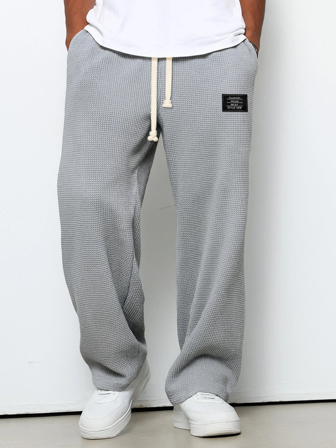 SAMY - WIDE-LEG TROUSERS WITH ADJUSTABLE WAISTBAND