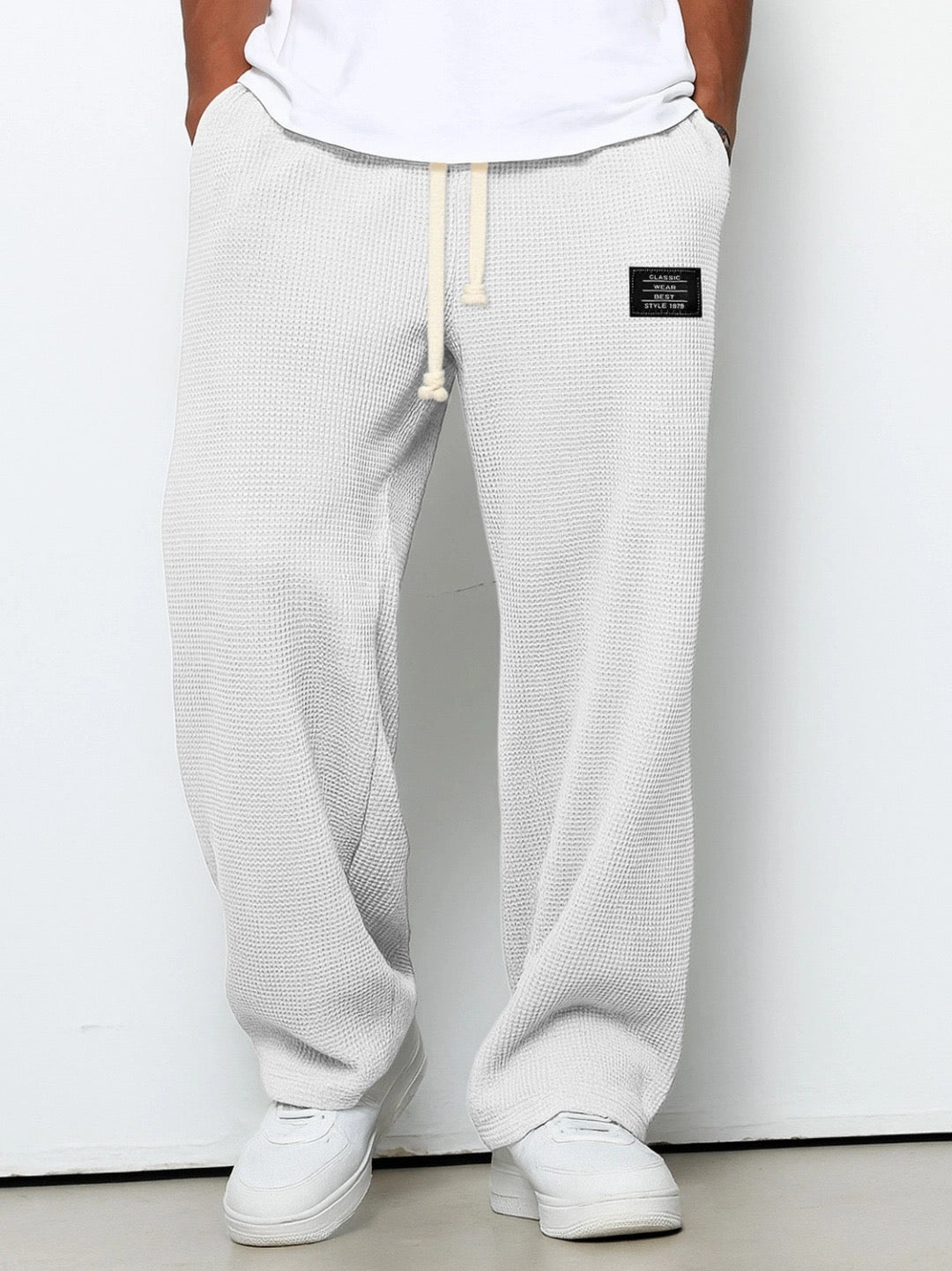 SAMY - WIDE-LEG TROUSERS WITH ADJUSTABLE WAISTBAND