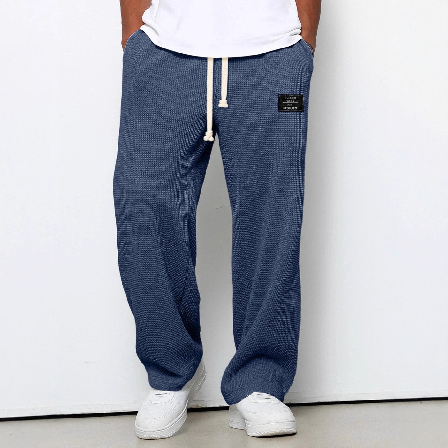 SAMY - WIDE-LEG TROUSERS WITH ADJUSTABLE WAISTBAND