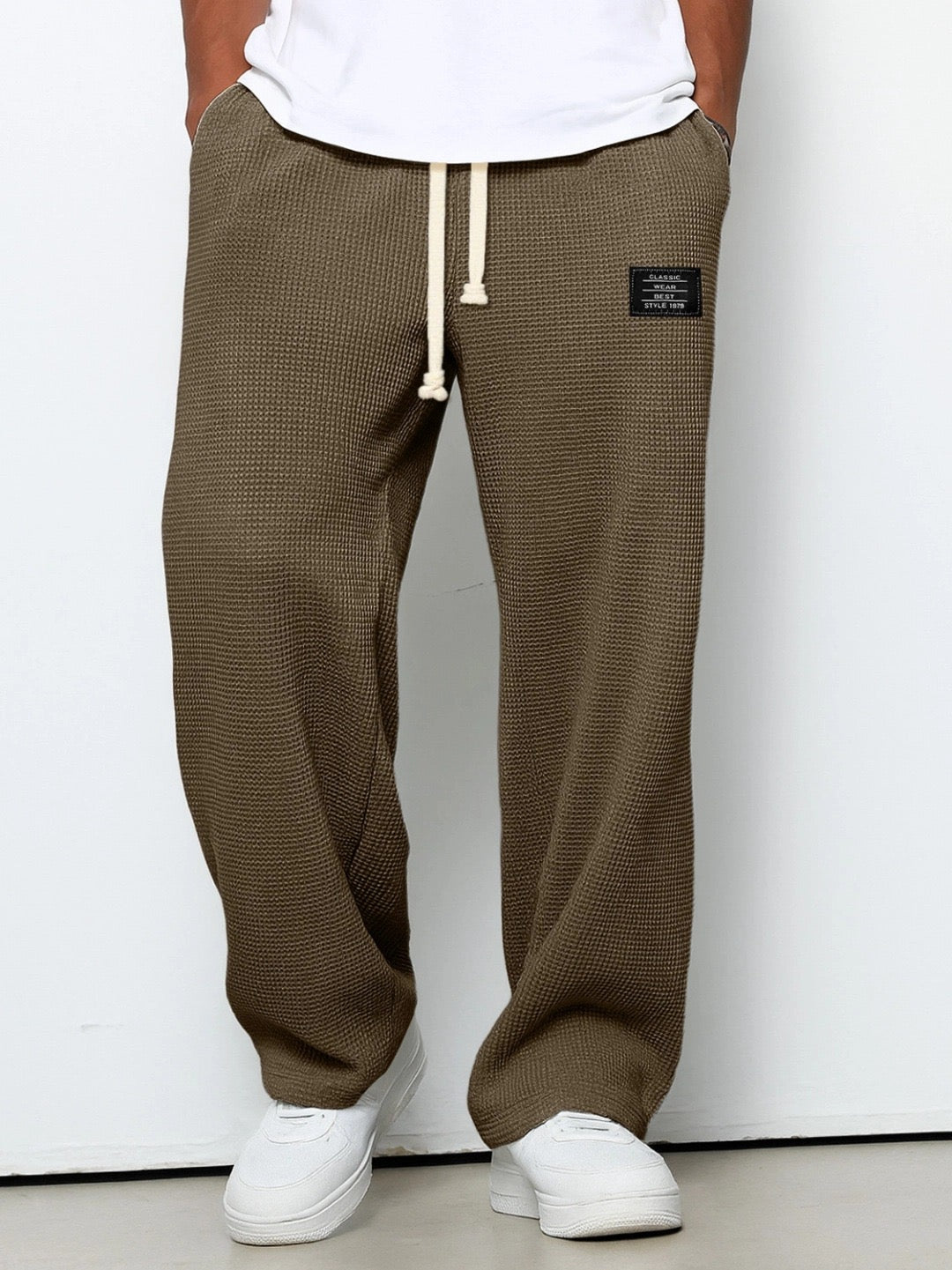 SAMY - WIDE-LEG TROUSERS WITH ADJUSTABLE WAISTBAND