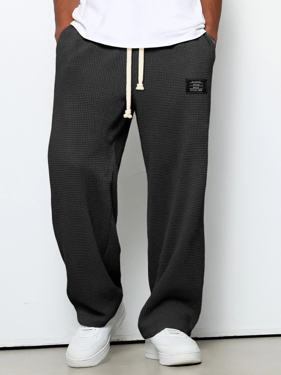 SAMY - WIDE-LEG TROUSERS WITH ADJUSTABLE WAISTBAND