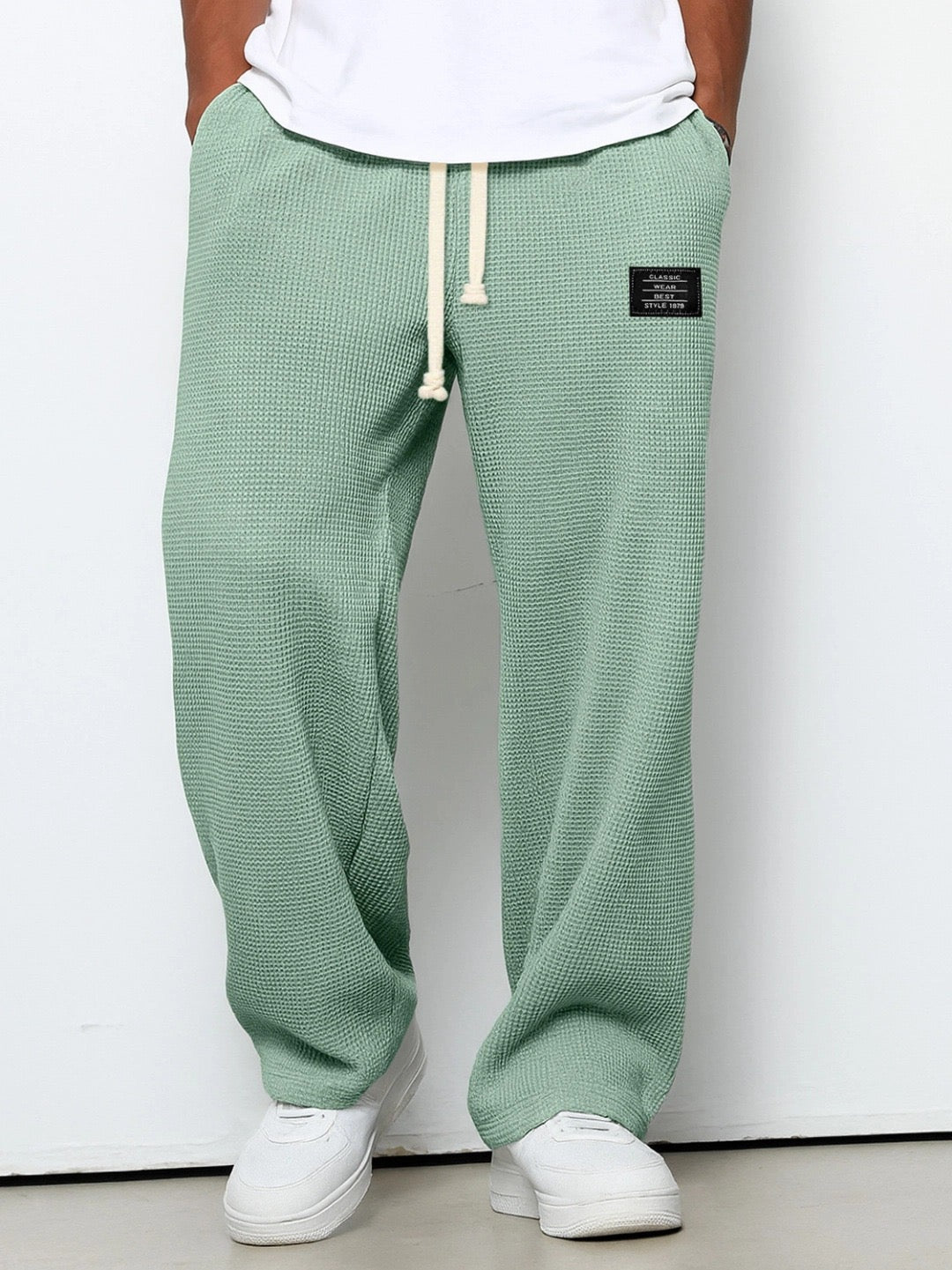 SAMY - WIDE-LEG TROUSERS WITH ADJUSTABLE WAISTBAND