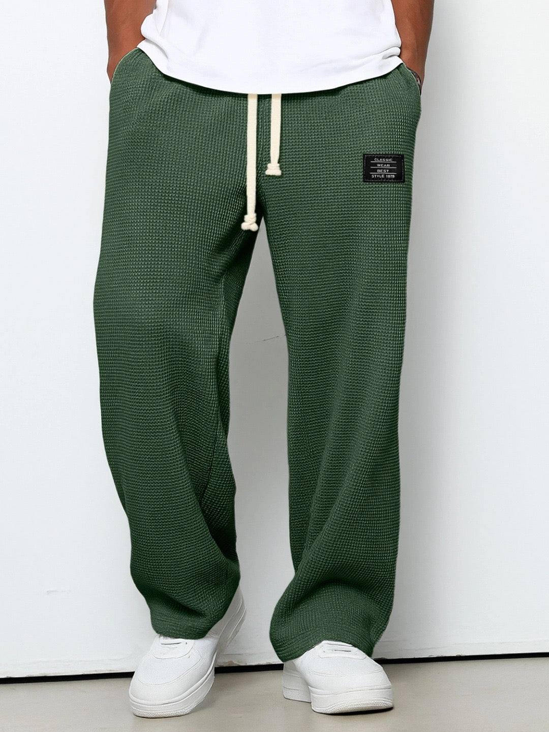 SAMY - WIDE-LEG TROUSERS WITH ADJUSTABLE WAISTBAND