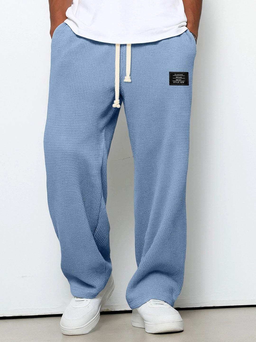 SAMY - WIDE-LEG TROUSERS WITH ADJUSTABLE WAISTBAND