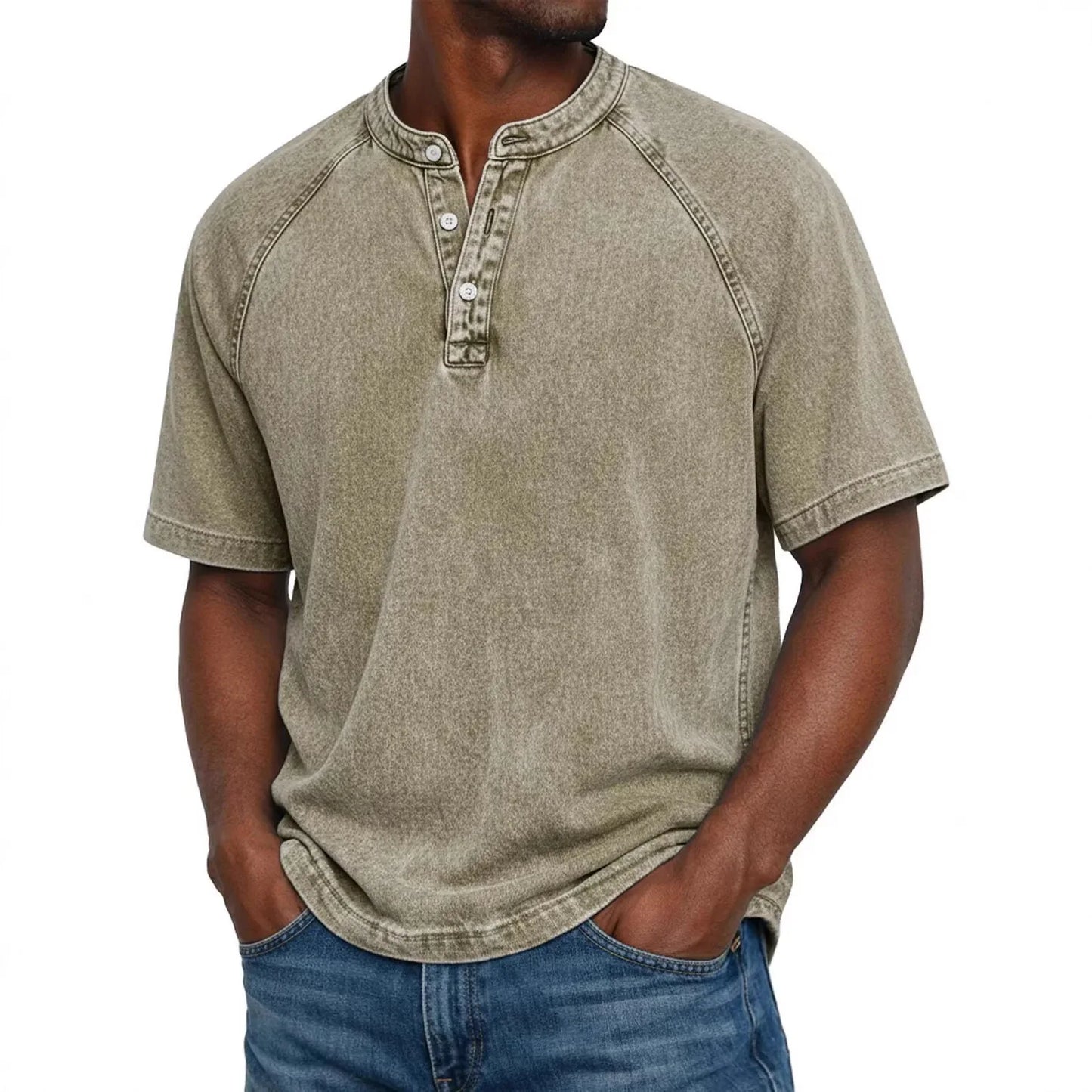 PEDRO - VINTAGE MEN'S BUTTON-UP SHIRT
