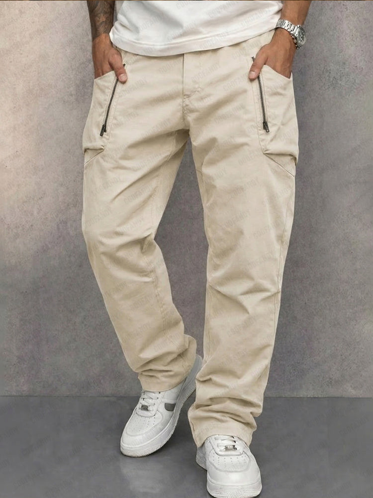 MITCH - COMFORTABLE COTTON CARGO PANTS