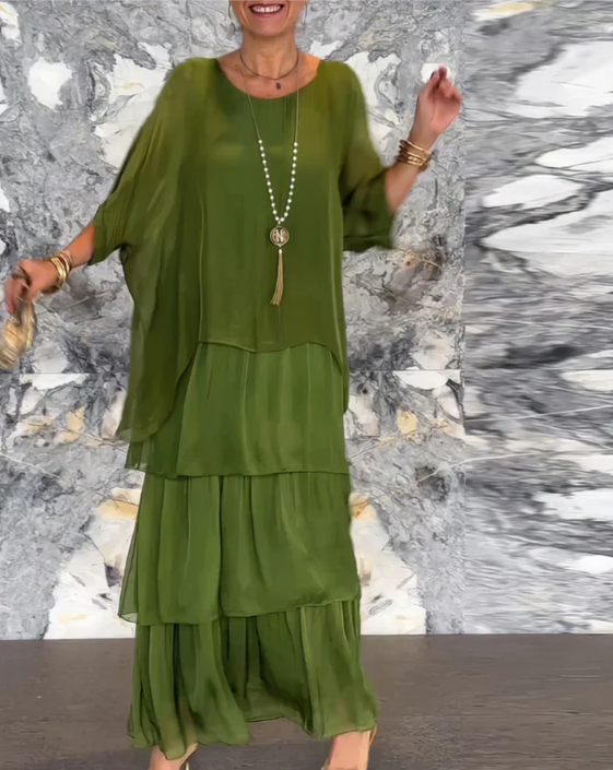 LARA - FLOWING AND ELEGANT LONG DRESS