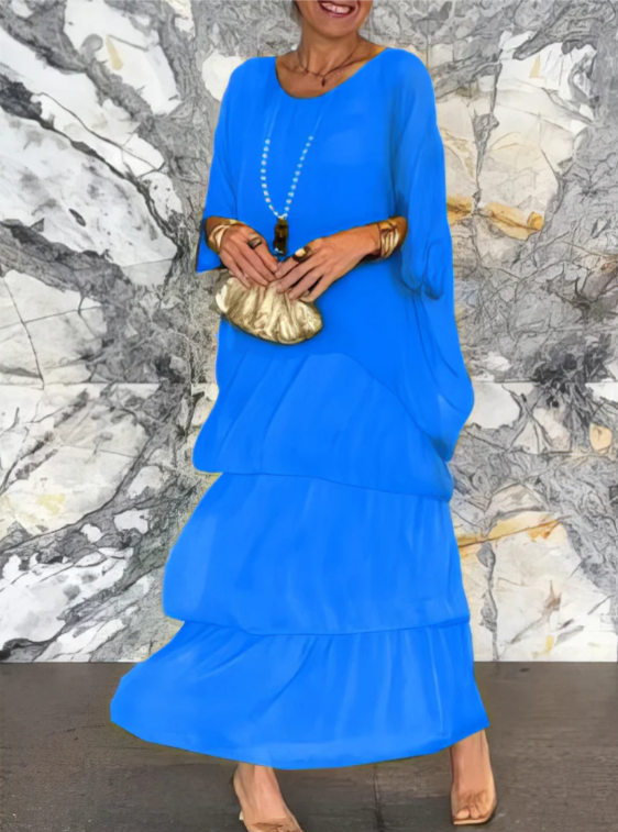 LARA - FLOWING AND ELEGANT LONG DRESS