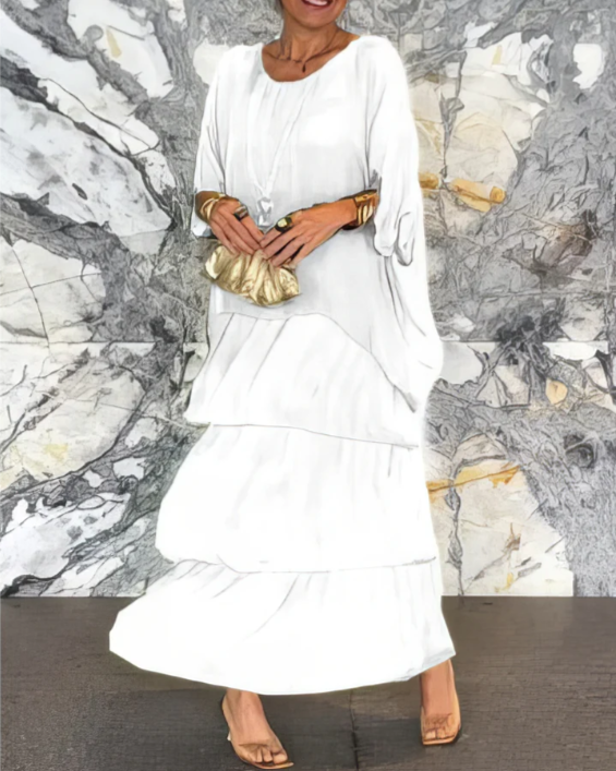 LARA - FLOWING AND ELEGANT LONG DRESS