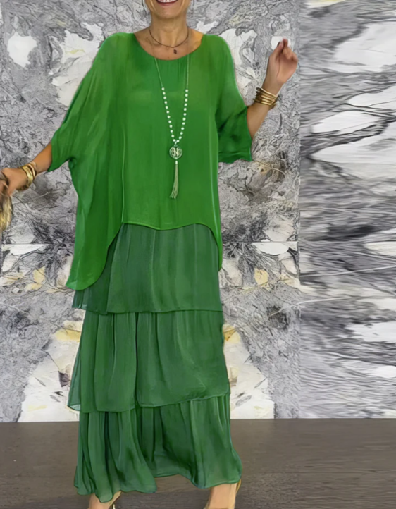 LARA - FLOWING AND ELEGANT LONG DRESS