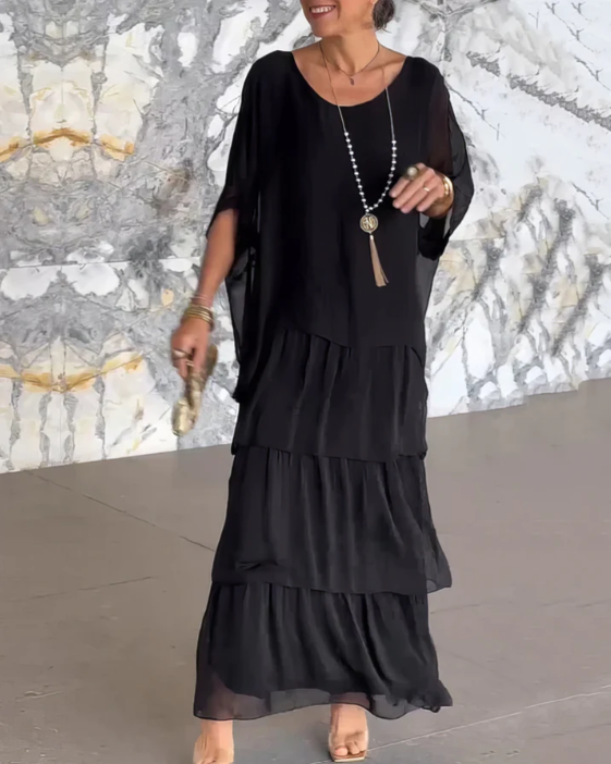 LARA - FLOWING AND ELEGANT LONG DRESS