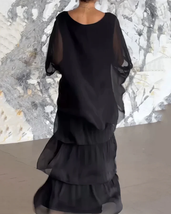 LARA - FLOWING AND ELEGANT LONG DRESS