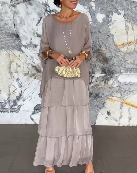 LARA - FLOWING AND ELEGANT LONG DRESS