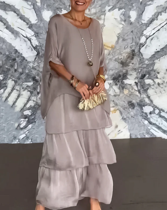 LARA - FLOWING AND ELEGANT LONG DRESS