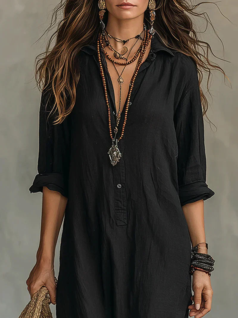 Bonnie | Effortless maxi dress with a flattering silhouette Versatile for everyday use