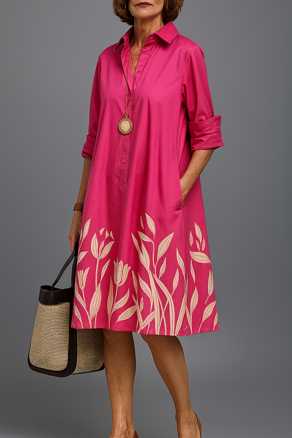 ANNMARIE - COMFORTABLE MIDI DRESS